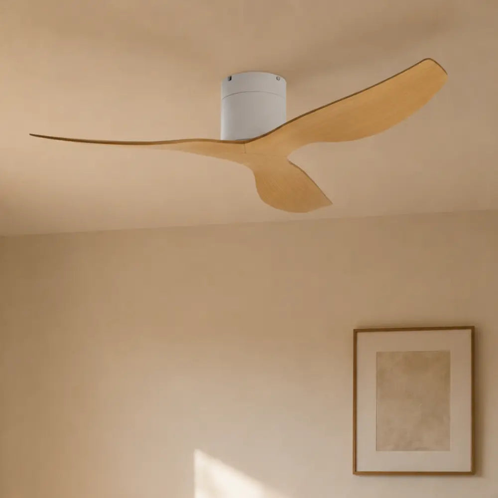 Ventilateur de plafond silencieux LENO - Design plat, sans lumière