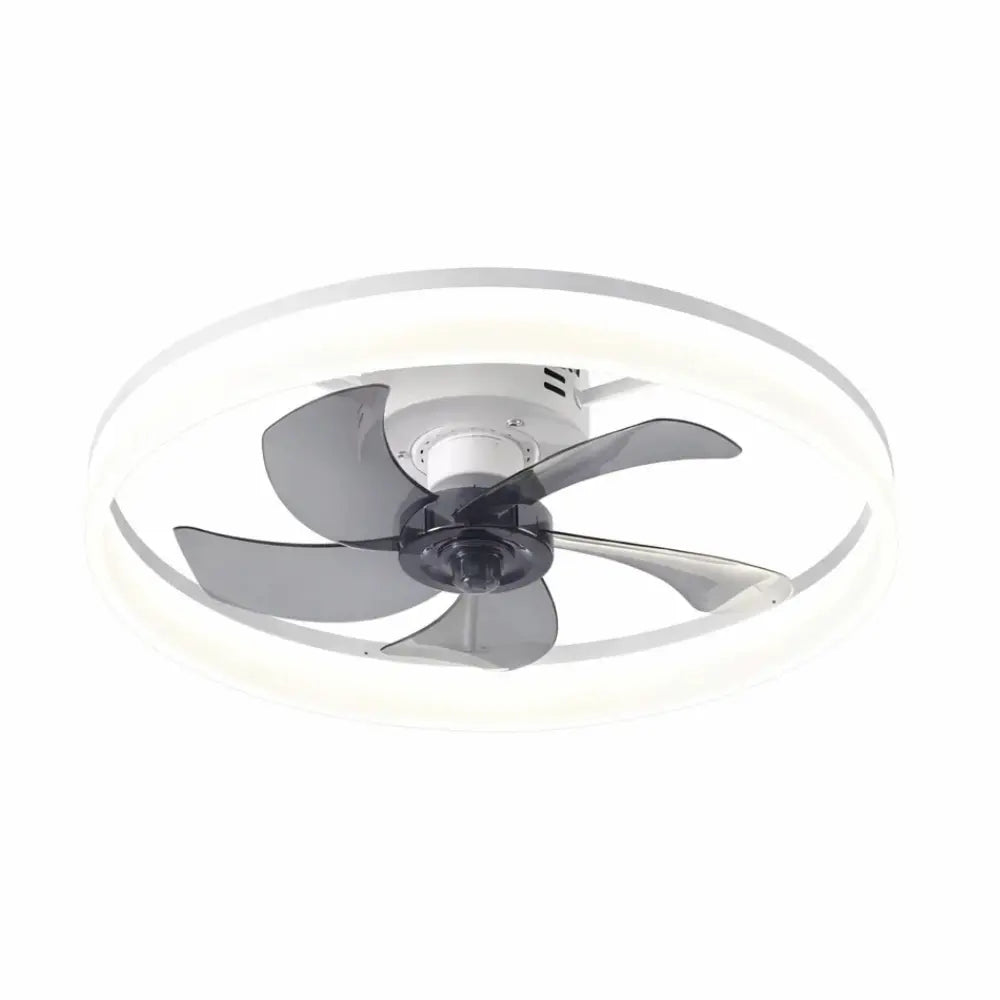 Ventilateur de plafond design blanc