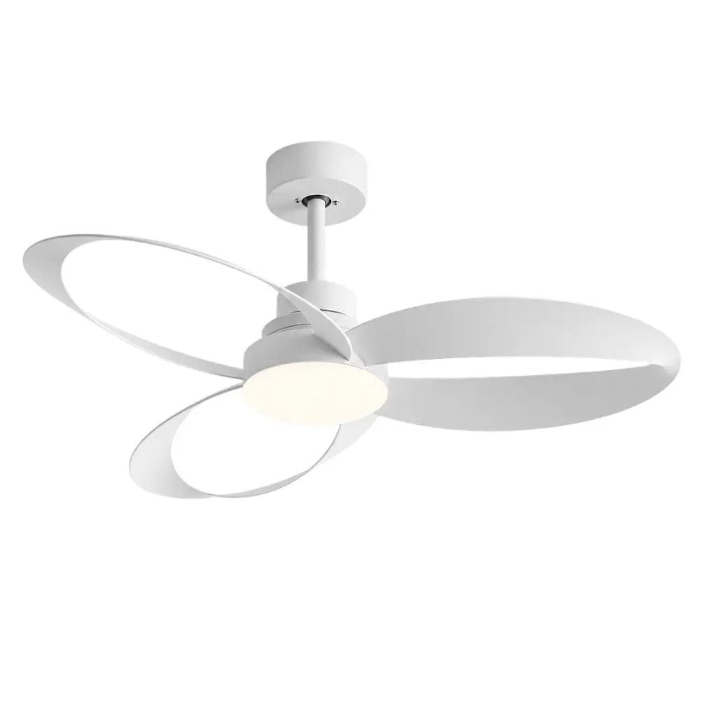 Ventilateur de plafond silencieux VEMO - Style vintage, LED intégrée
