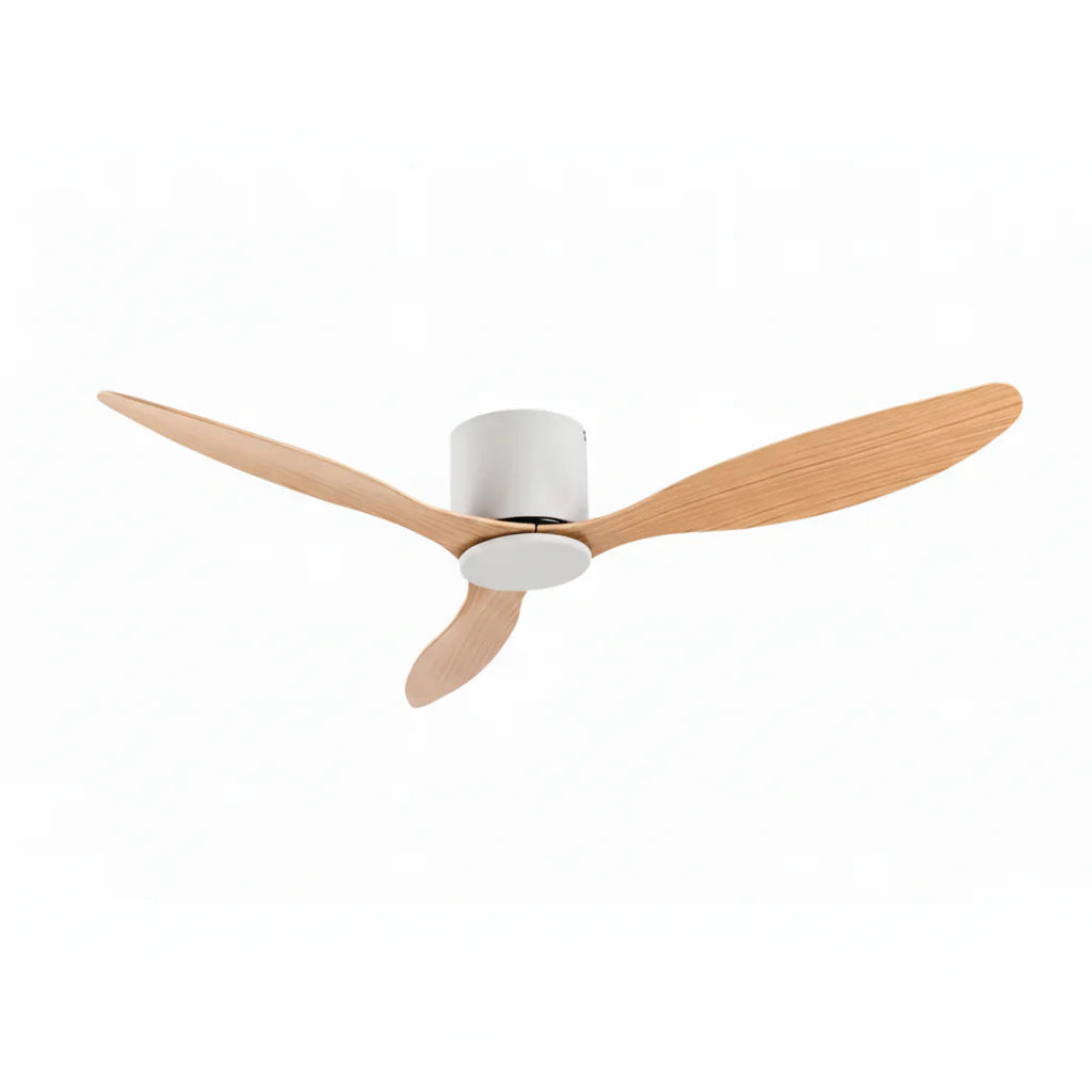 Ventilateur de plafond VENO bois clair sans lumière
